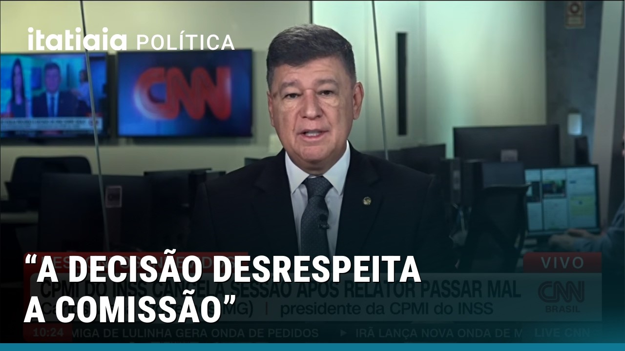 DECISÃO DE DINO DESRESPEITA A CPMI DO INSS, DIZ CARLOS VIANA