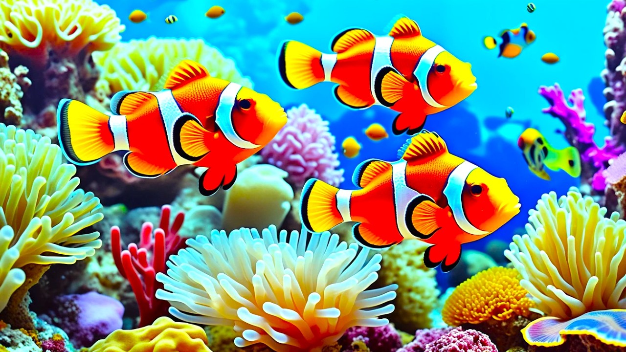 The Best 4K Aquarium - Explore the Stunning World of Sea Jellyfish and Beautiful Coral Reef Fish. #8