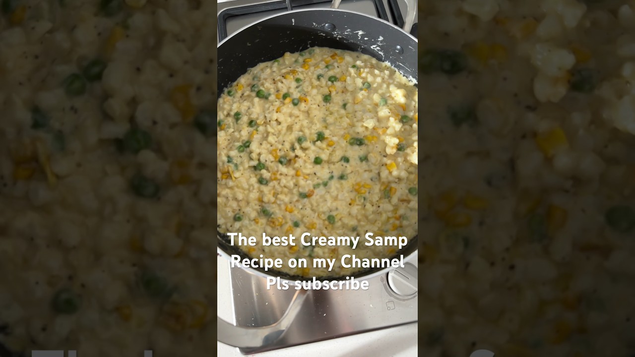 Creamy Samp Recipe| How to make Creamy Samp | South African Youtuber|Subscribe|shorts|cooking