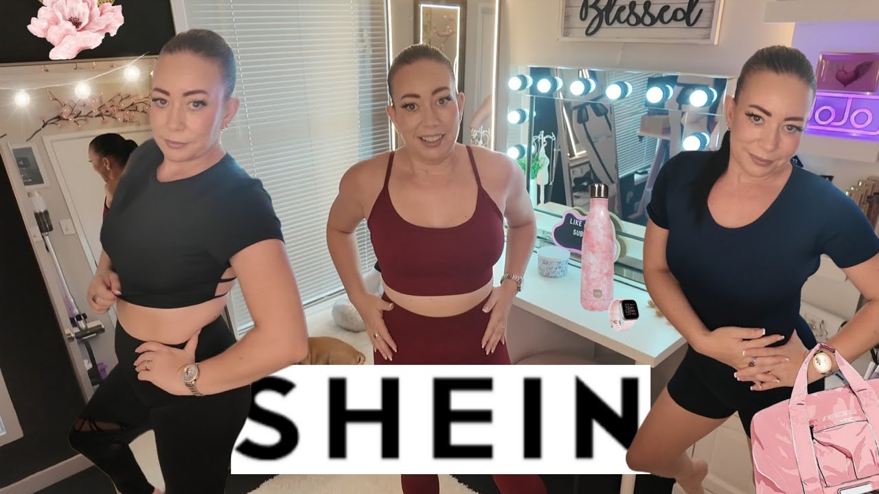 SHEIN: Обзор и примерка товаров из коллекции «От спортзала к жизни» 🩷💪