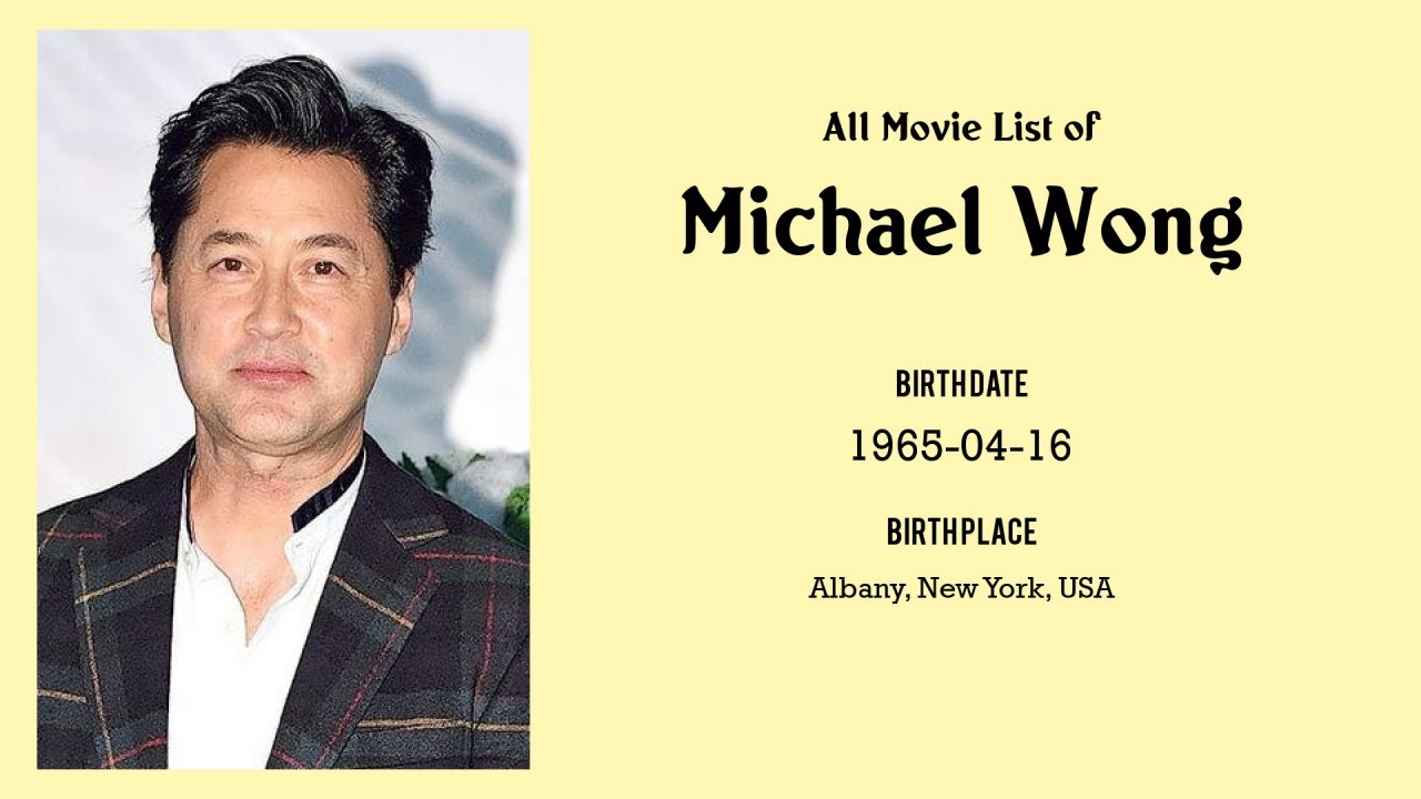 Michael Wong Movies list Michael Wong| Filmography of Michael Wong