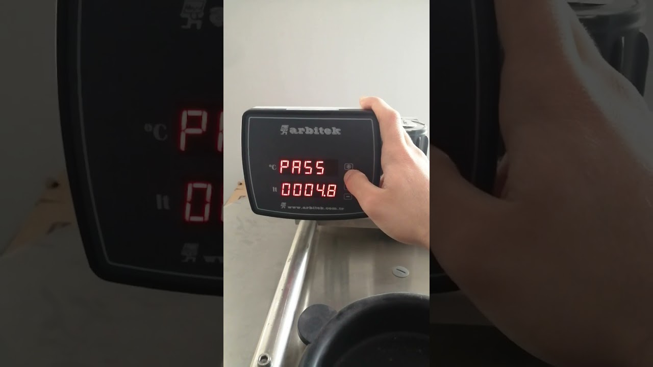 Arbitek Kantarlı Süt Soğutma Cihazı Kalibrasyon Ayarı Nasıl Yapılır