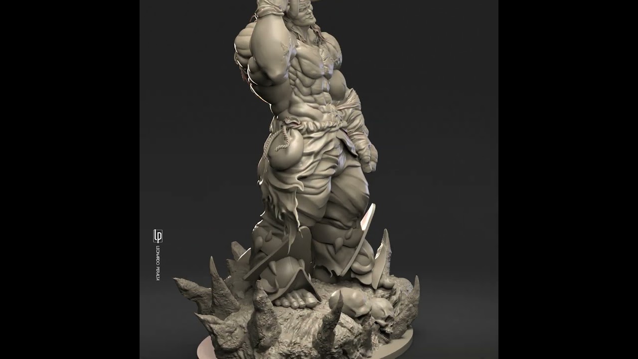 Orc Child by Leo Peralta