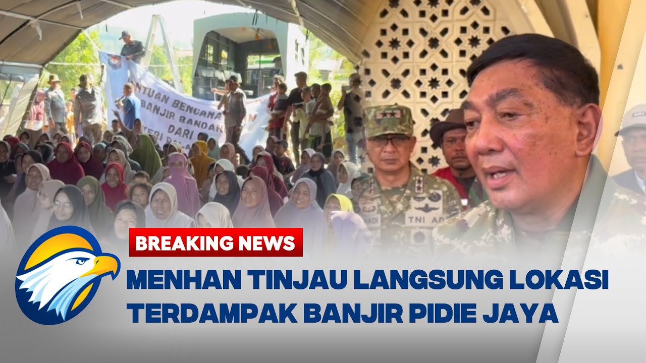 Menhan Sjafrie Tinjau Lokasi Banjir Pidie Jaya Aceh - [Primetime News]