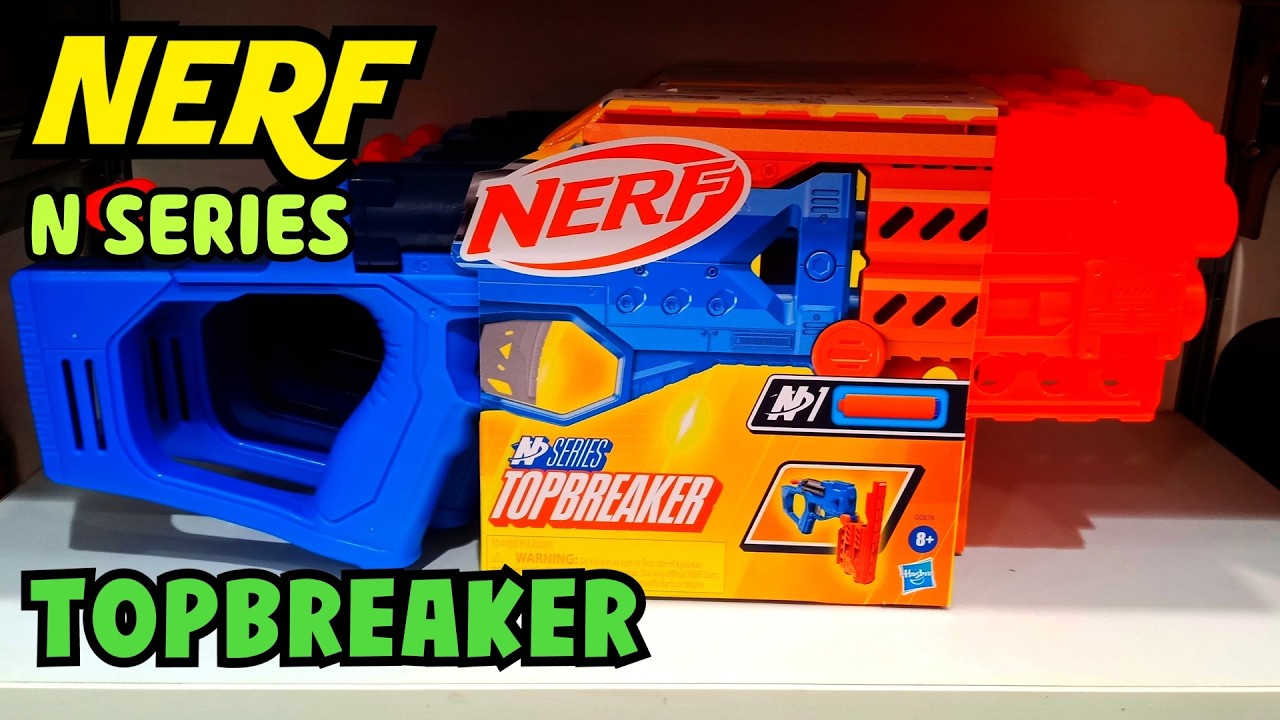 NERF N SERIES TOPBREAKER - REVIEW MAINAN TEMBAK TEMBAKAN