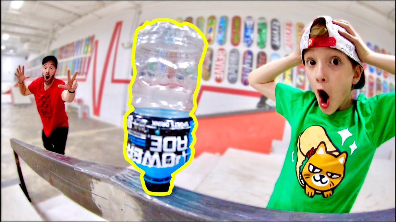 Father VS Son GAME OF BOTTLE FLIP 12!