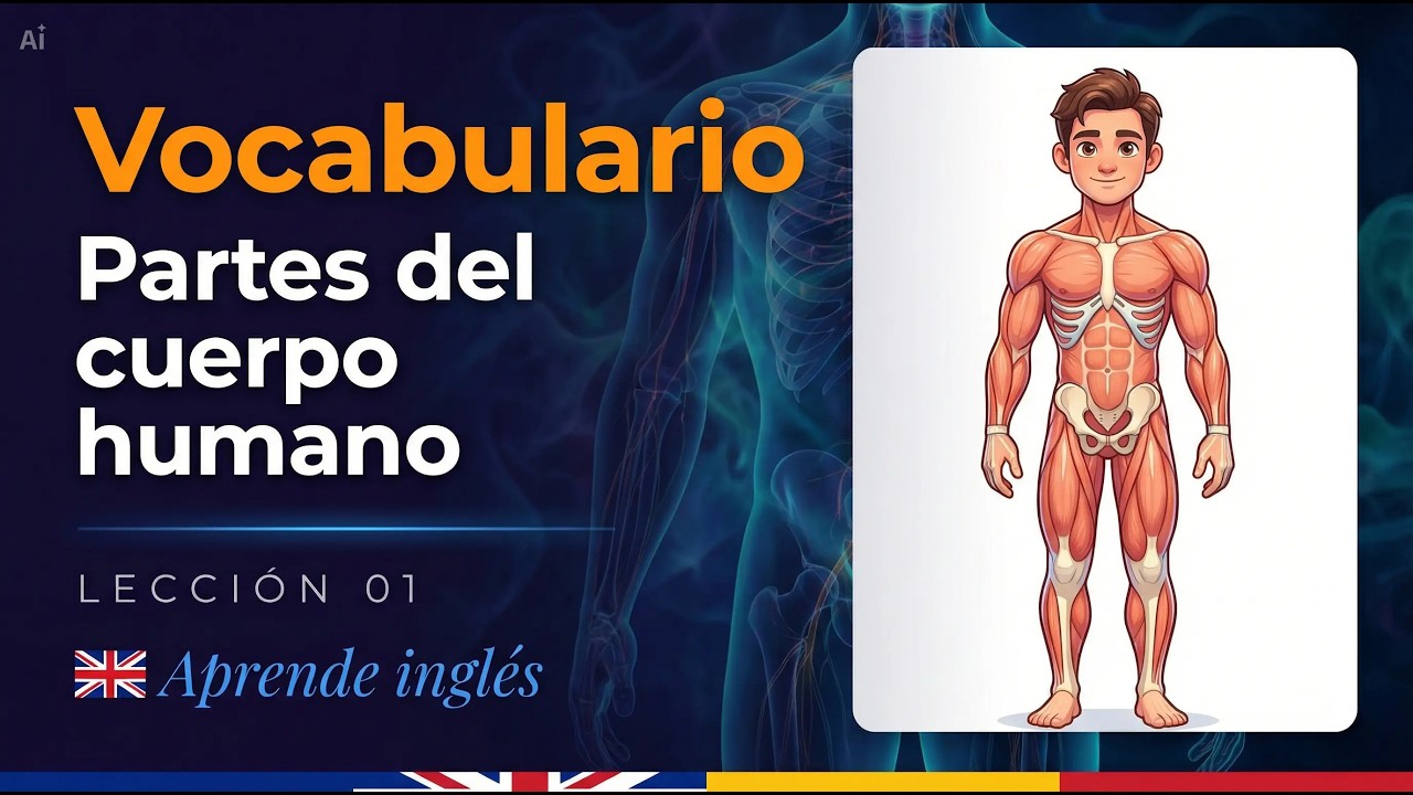 Lección 1: Partes del cuerpo humano - Aprende inglés