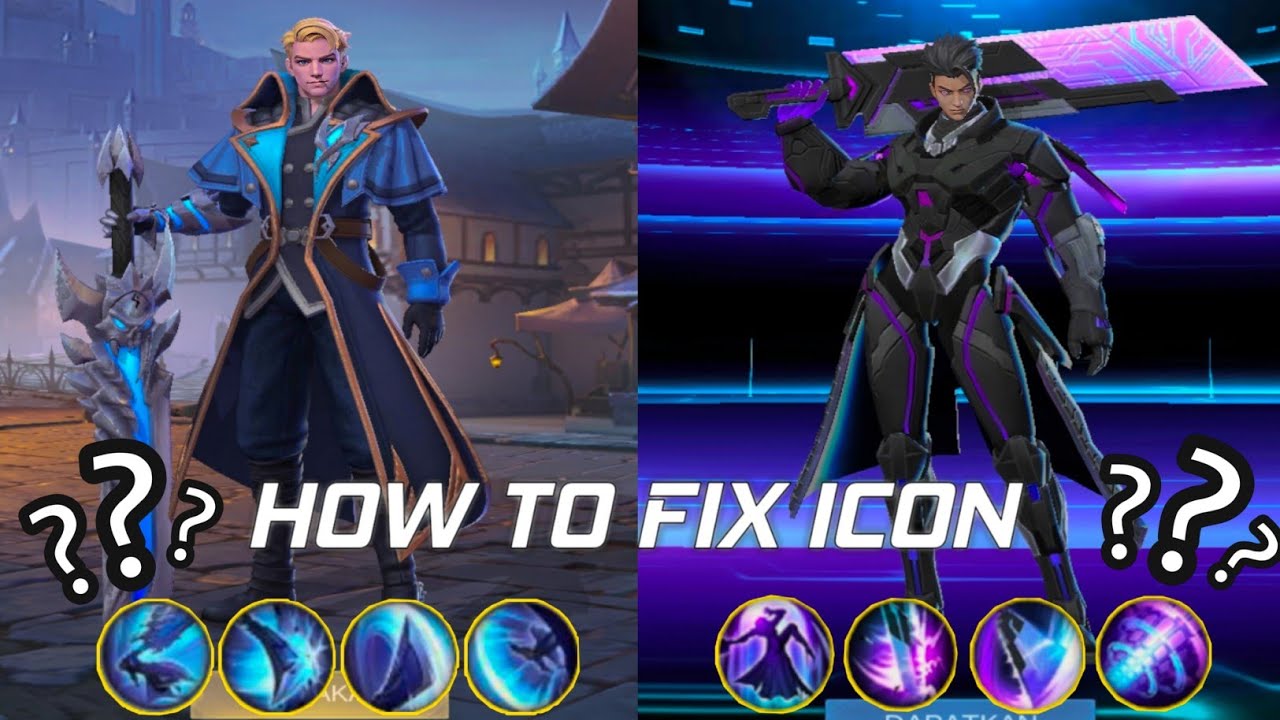 CARA MENGATASI ICON SKILL TIDAK BERUBAH || CARA MENGATASI ICON SCRIPT TIDAK BERUBAH