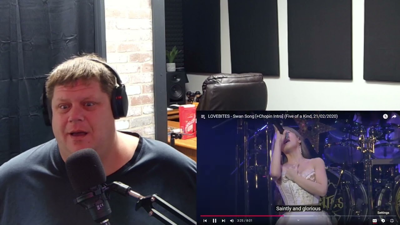 I WASN'T READY!! 😍😍😍 LOVEBITES - Swan Song [+Chopin Intro] BLOWN AWAY REACTION!!!
