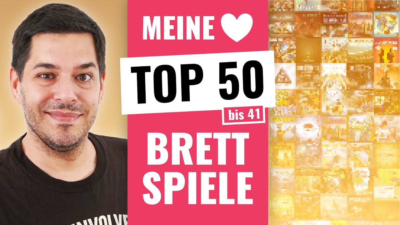 Die BESTEN ❤️ Brettspiele • 50-41 für Thomas