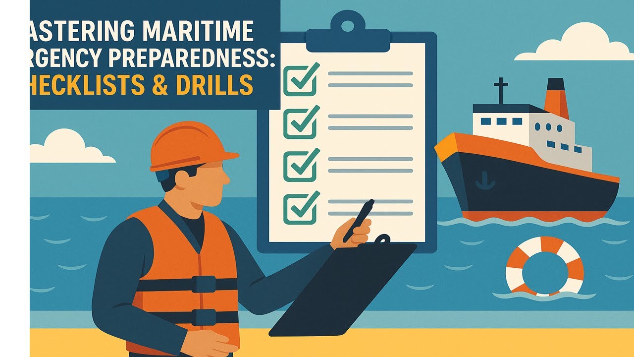 Mastering Maritime Emergency Preparedness: Checklists & Drills