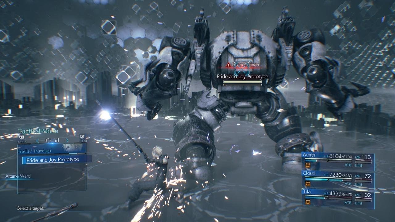 Final Fantasy 7: Remake - Pride and Joy Prototype Stunlock