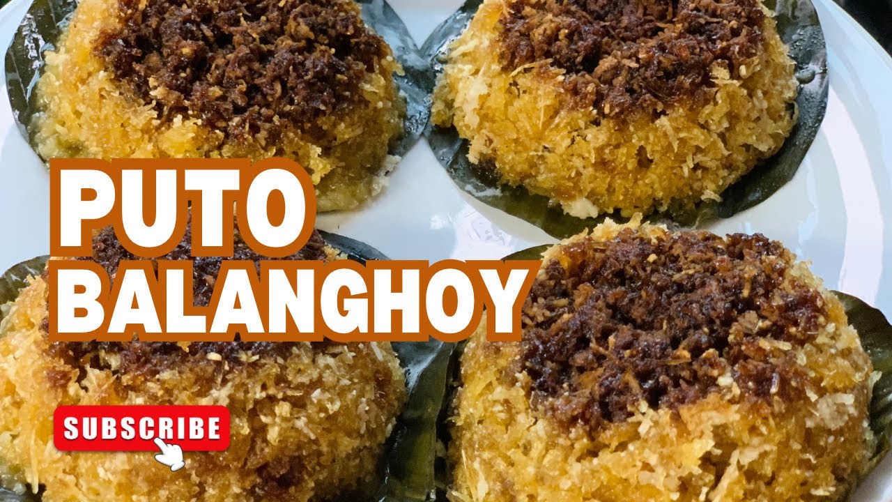 EASY PUTO BALANGHOY RECIPE | 3 INGREDIENTS ONLY