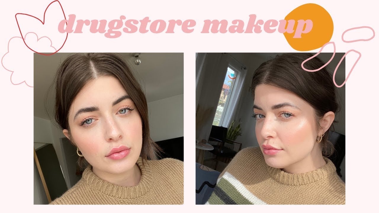 Full Face Using Only Drugstore Makeup