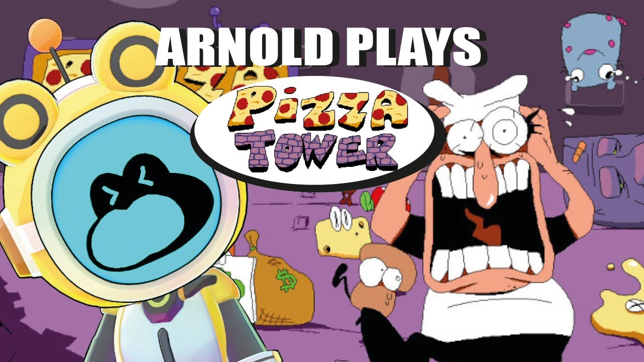 【ARNOLDIE】 Arnold played PIZZA TOWER & it's AWESOME!!!