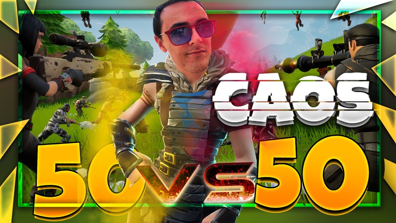 LE 50 VS 50 SONO IL CHAOS TOTALE