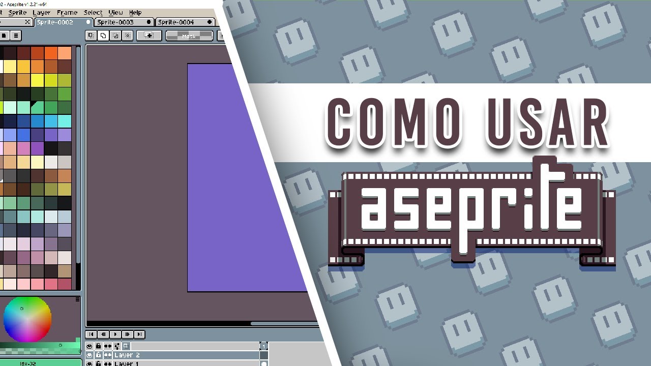 Tutorial de Aseprite - Como utilizar