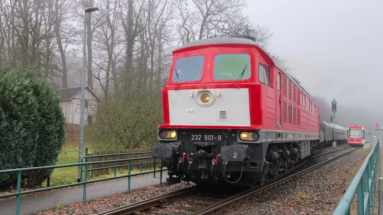 Sonderzüge im Erzgebirge am 13. Dezember 2025