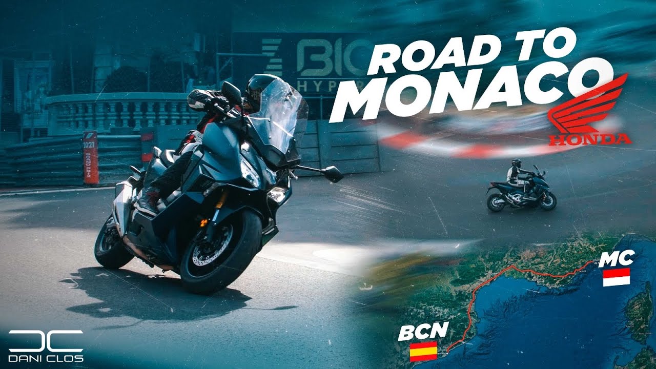 NOS COLAMOS EN EL CIRCUITO DE FÓRMULA 1 EN MÓNACO... 800km EN MOTO!!| Dani Clos