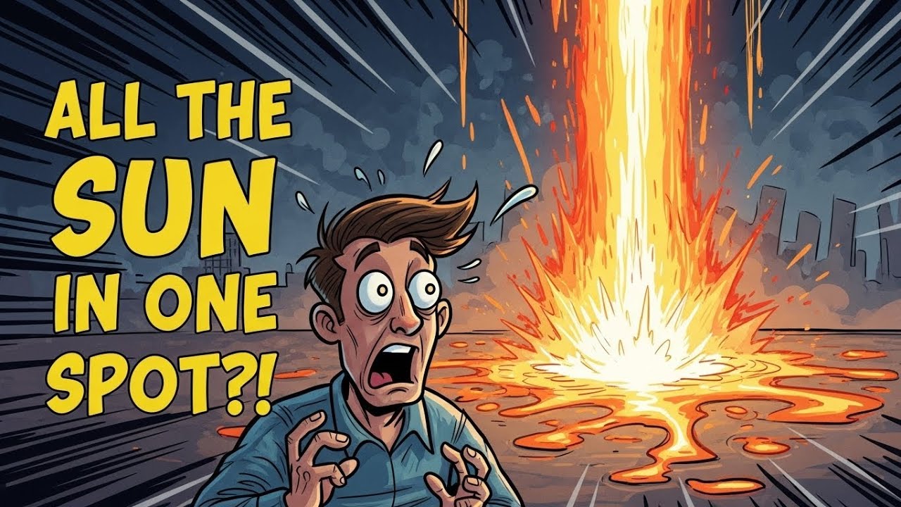 What Would Happen If the Sun Became a Laser?