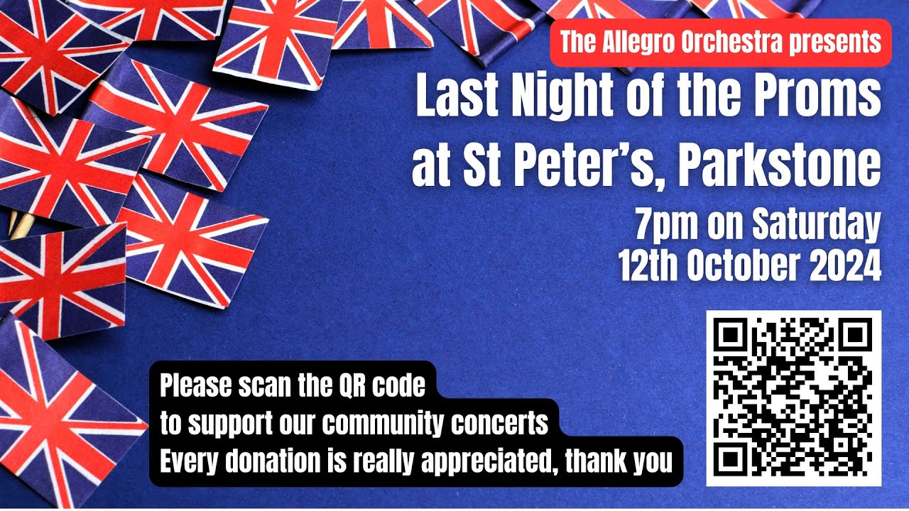 Last Night of the Proms 2024 at St Peter’s, Parkstone