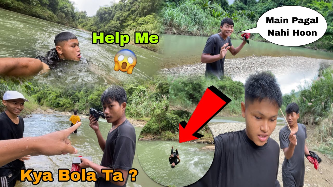 The One Who Kills on The River || A Pagal Boy Found Bathing Gave me a lot of Galin || Shahoj Journey