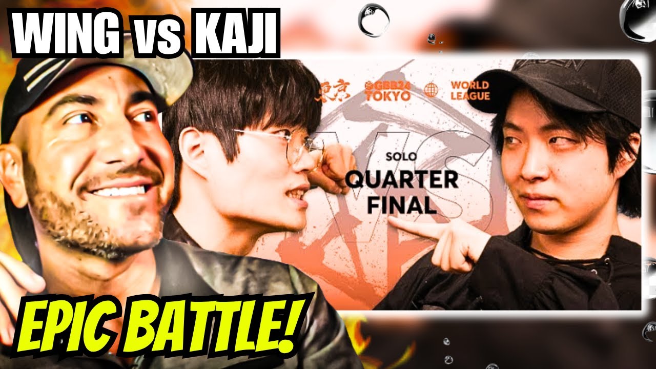 WING 🇰🇷 против KAJI 🇯🇵 | Сольный четвертьфинал GBB 2024 | Эпическое столкновение стилей! 🔥🎤