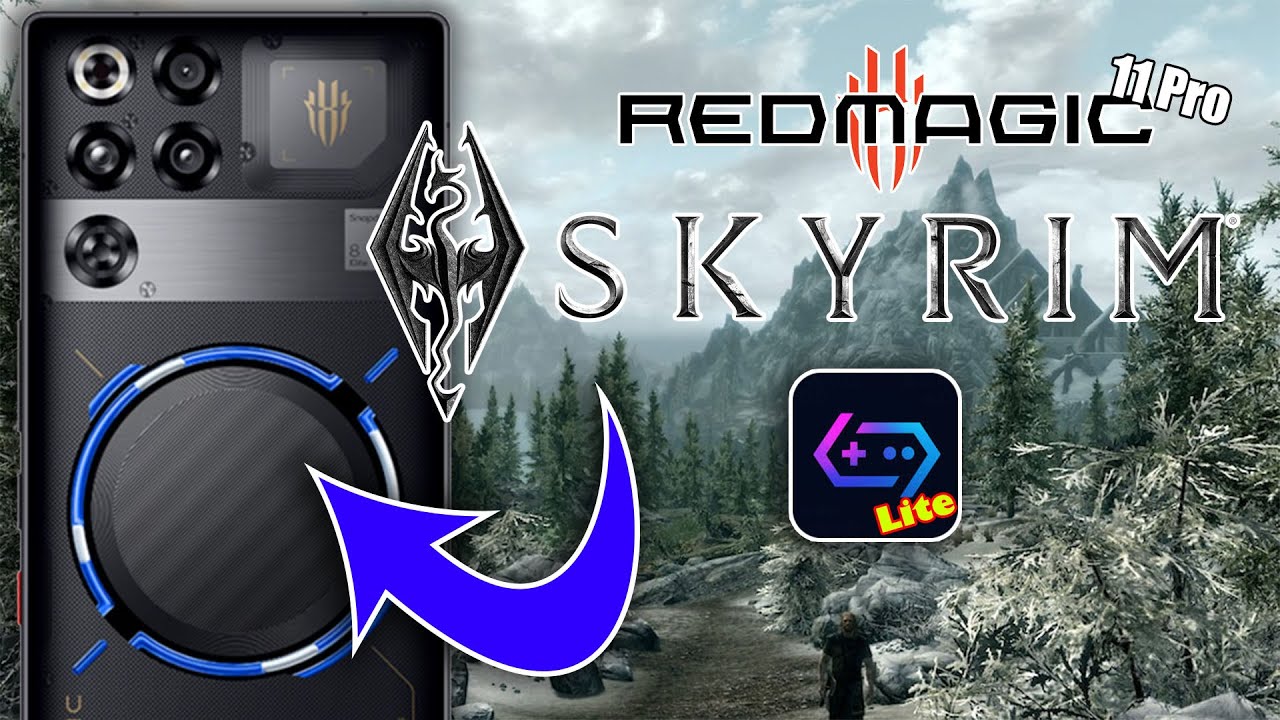 Skyrim на Redmagic 11 Pro Game Hub Lite