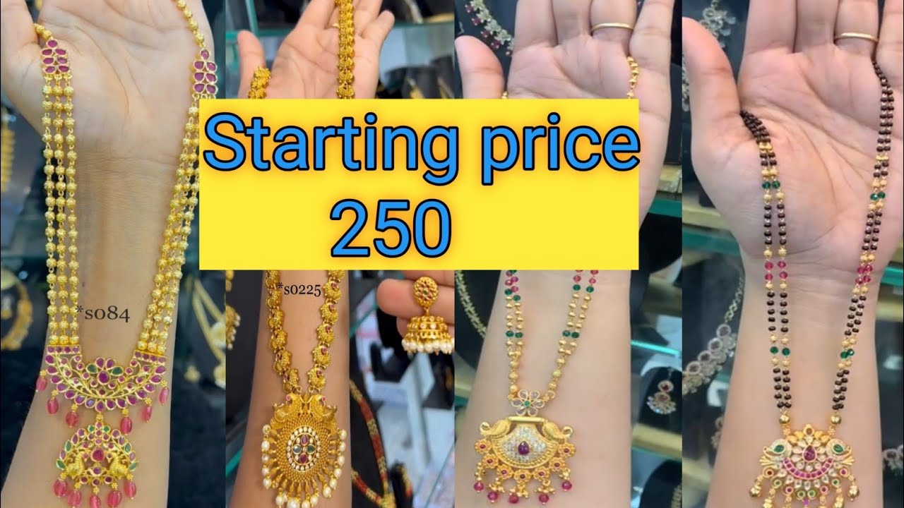 one gram gold jewellery in below 250 all over india 100 ship