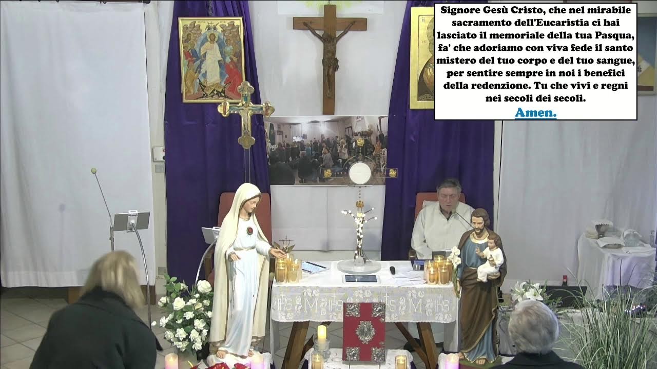 Adorazione, Coroncina e Rosario - 1 marzo 2026