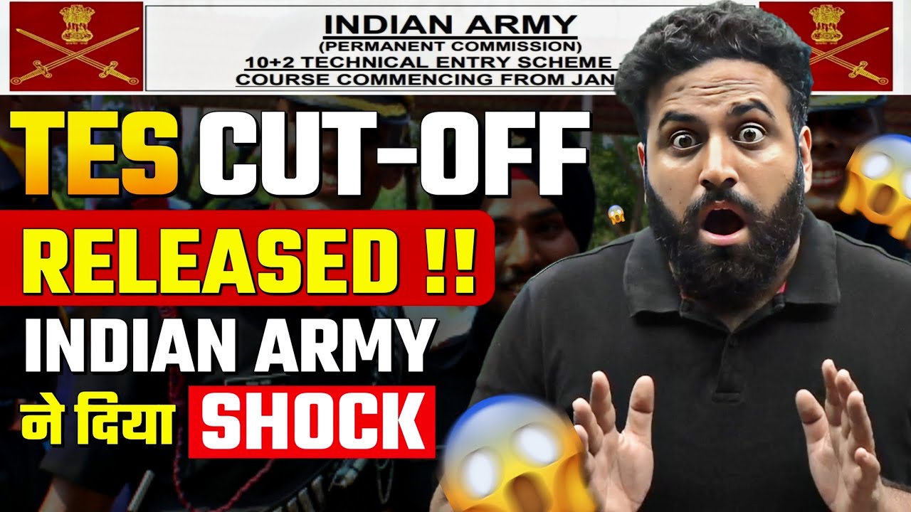 Indian Army TES CUT-OFF Shocking😱 Watch Why Cut-Off So... TES Entry Cut-Off | Learn With Sumit