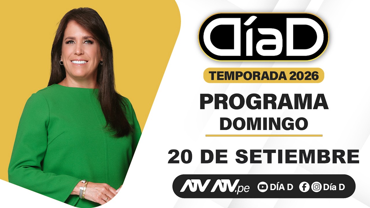 D&iacute;a D en 💻 EN VIVO 📲 - Domingo 20 de Setiembre de 2026