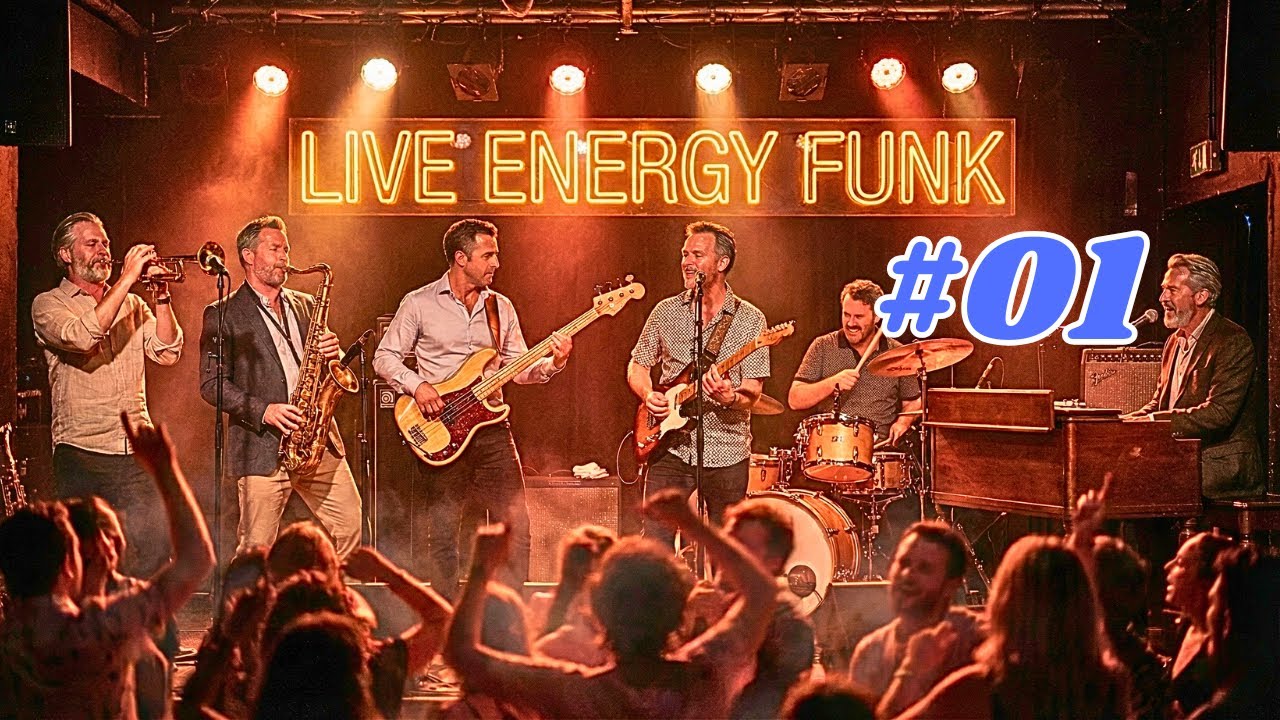 Live Energy Funk #1 | Powerful Brass & Groovy Rhythm Section
