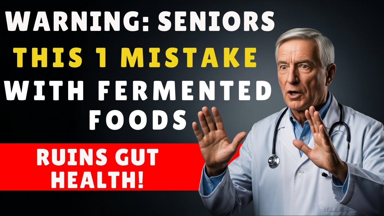 SENIORS: This 1 Fermented Food Mistake Is Destroying Your Gut Health Daily