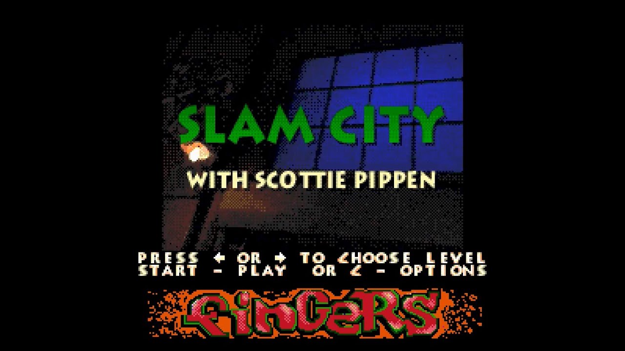 Mega-CD Longplay [077] Slam City with Scottie Pippen