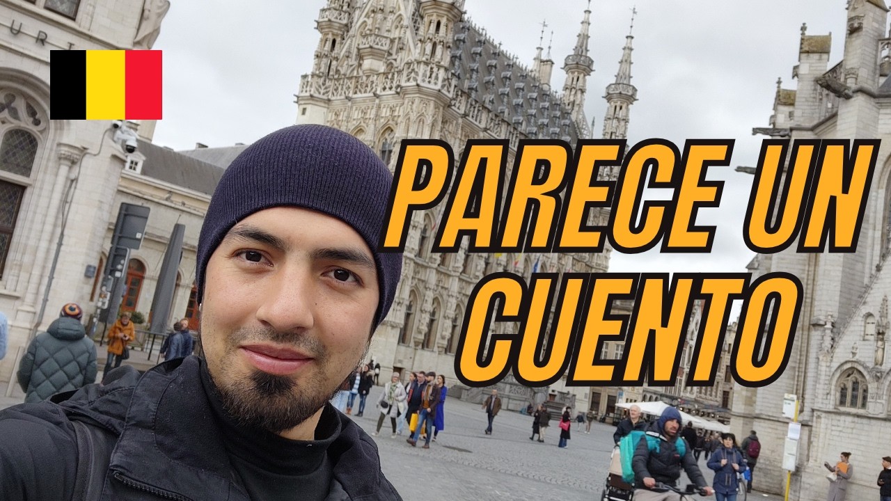 🇧🇪 ¿CÓMO ES LOVAINA? 🤔|| Ciudad Medieval 🏰 CALLES 🛤️ TRENES🚅🚇 IGLESIAS ⛪