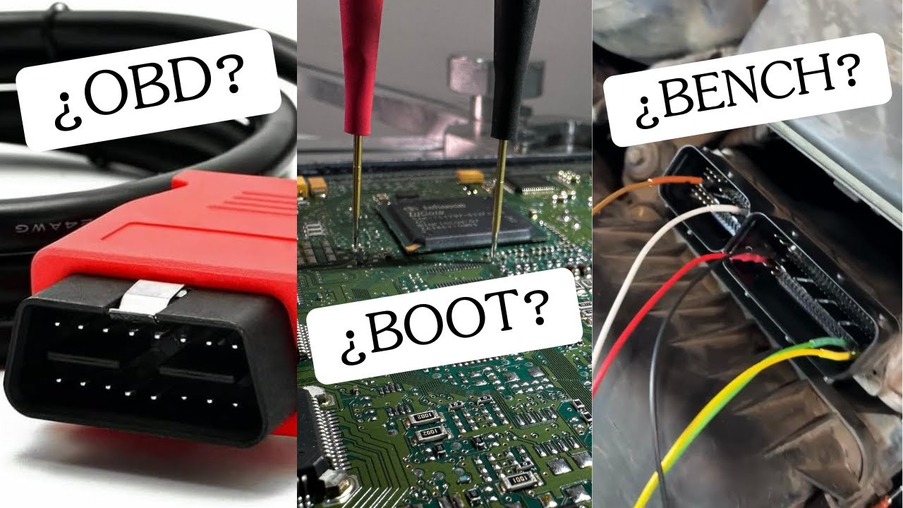 🎓🔧 ¿Qué MODO de lectura y escritura es mas recomendable? OBD, Bench o Boot