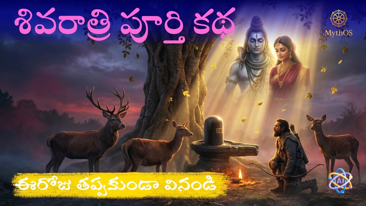 Why we celebrate Maha Shivarathri? | శివరాత్రి రోజు జాగరణ మరియు ఉపవాసం ఎందుకు చేయాలి? | MythOS