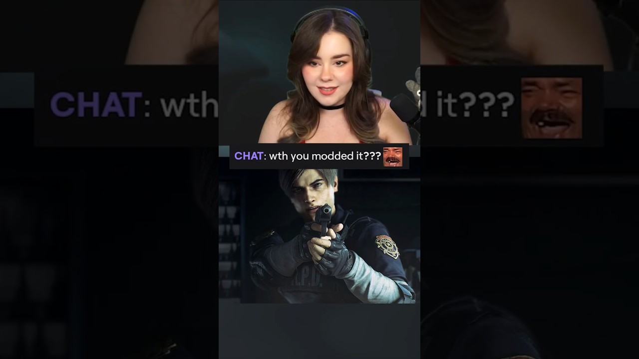 CAUGHT Modding Resident Evil 2 😭