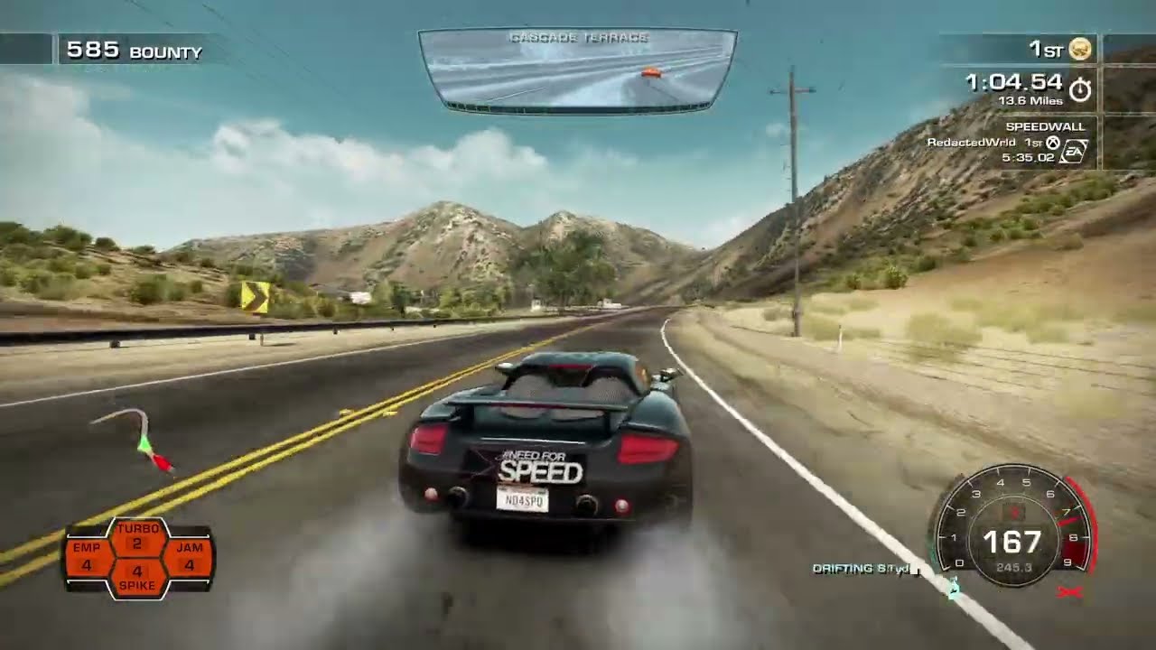 NFS hot pursuit remastered double jeopardy (hot pursuit) Xbox series x gameplay 