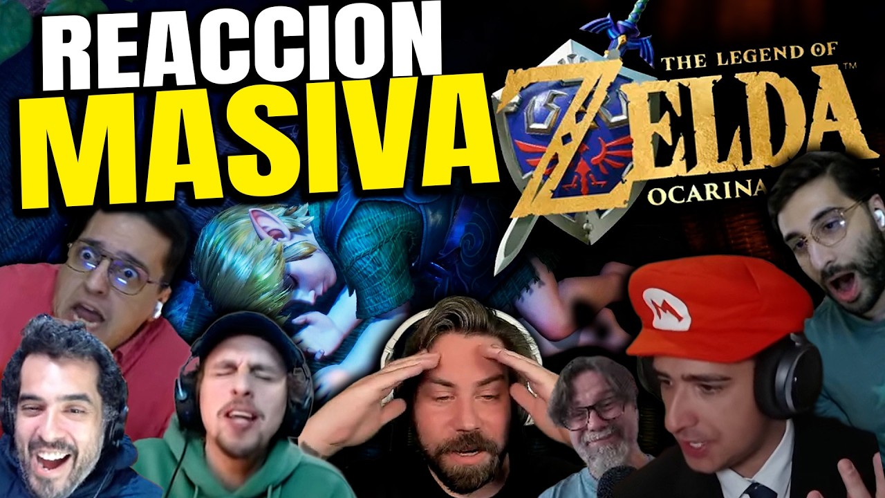 REACCION MASIVA DEL ZELDA OCARINA OF TIME @Dan-PuertaAlSotano @RayBacon @Mundo_N @TiToPinha