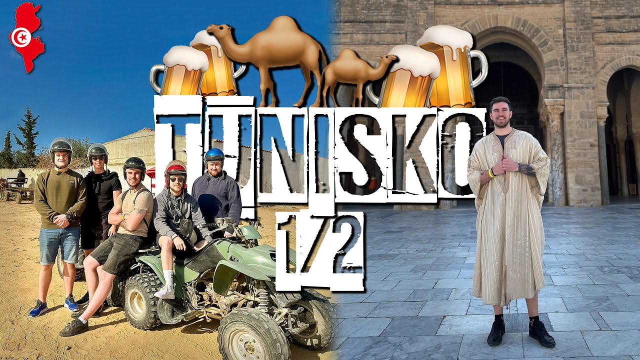 Jeli jsme na P&Aacute;NSKOU J&Iacute;ZDU do AFRIKY! | VLOG 1/2 | TUNISKO