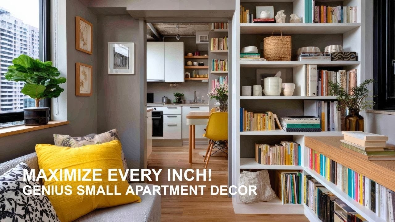 Maximize Every Inch! Genius Tiny Apartment Decor Ideas for Small Spaces & Cozy Living