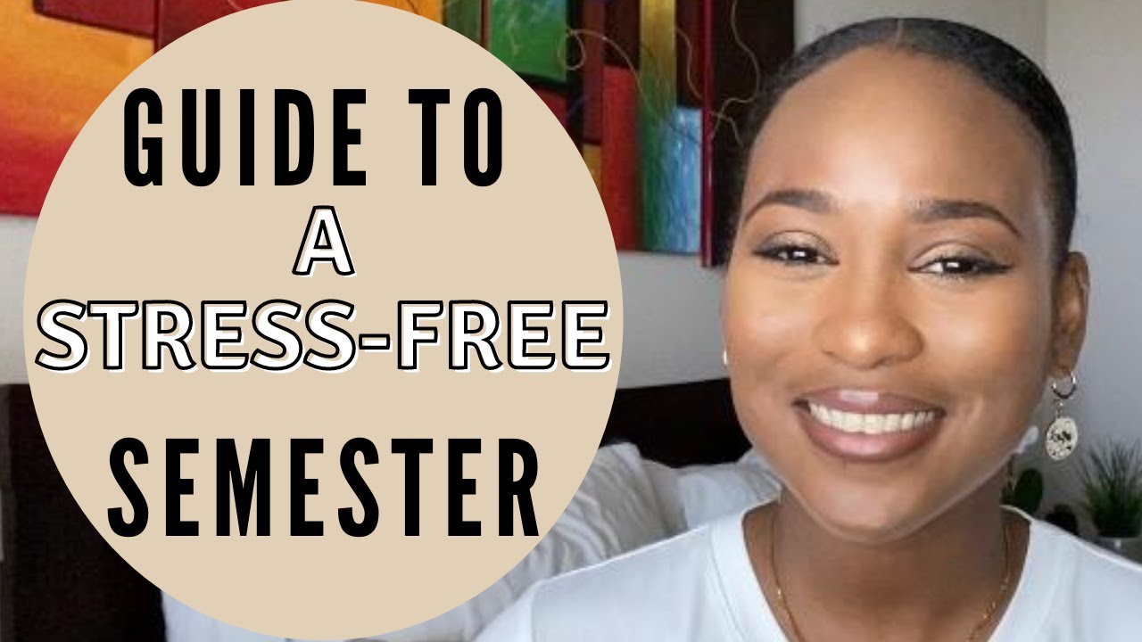 5 Tips to a STRESS FREE semester in PHARMACY SCHOOL