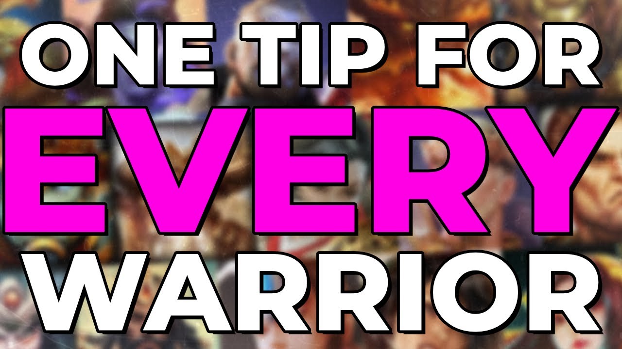 One tip for EVERY WARRIOR in SMITE!