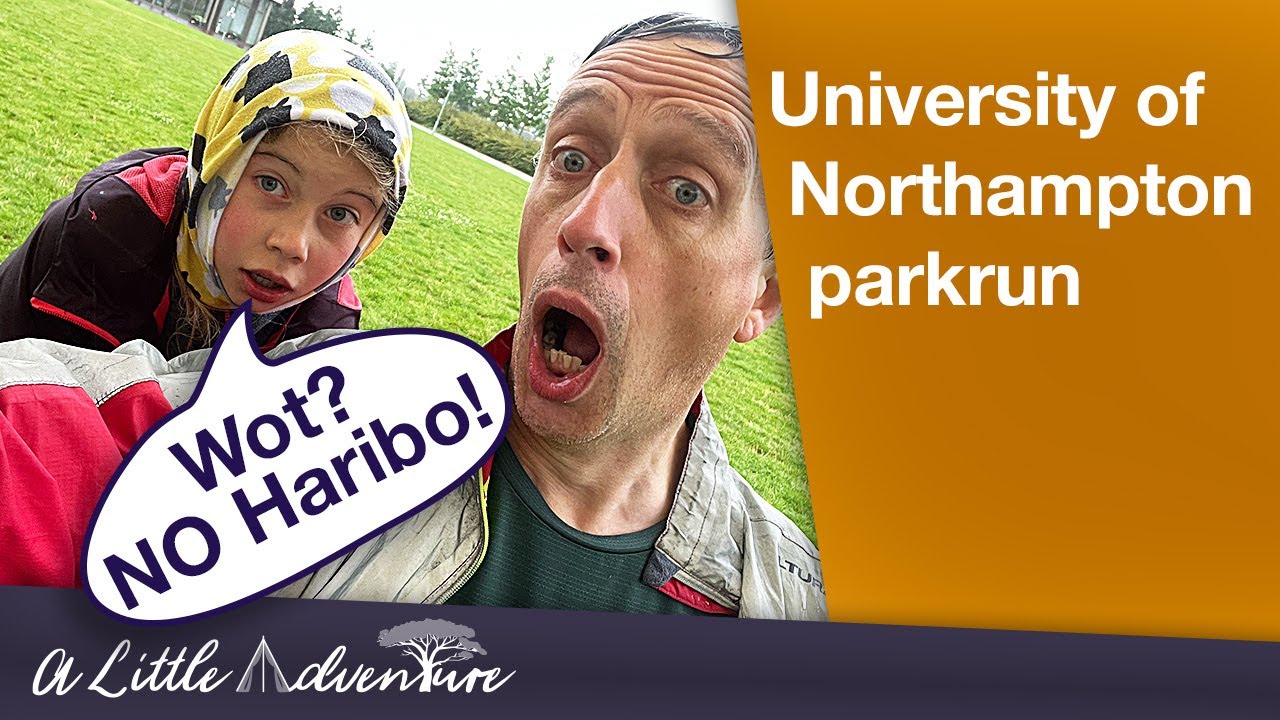 What NO Haribo? 😮 Sugar Free & Soaked 🌧️ at University of Northampton parkrun
