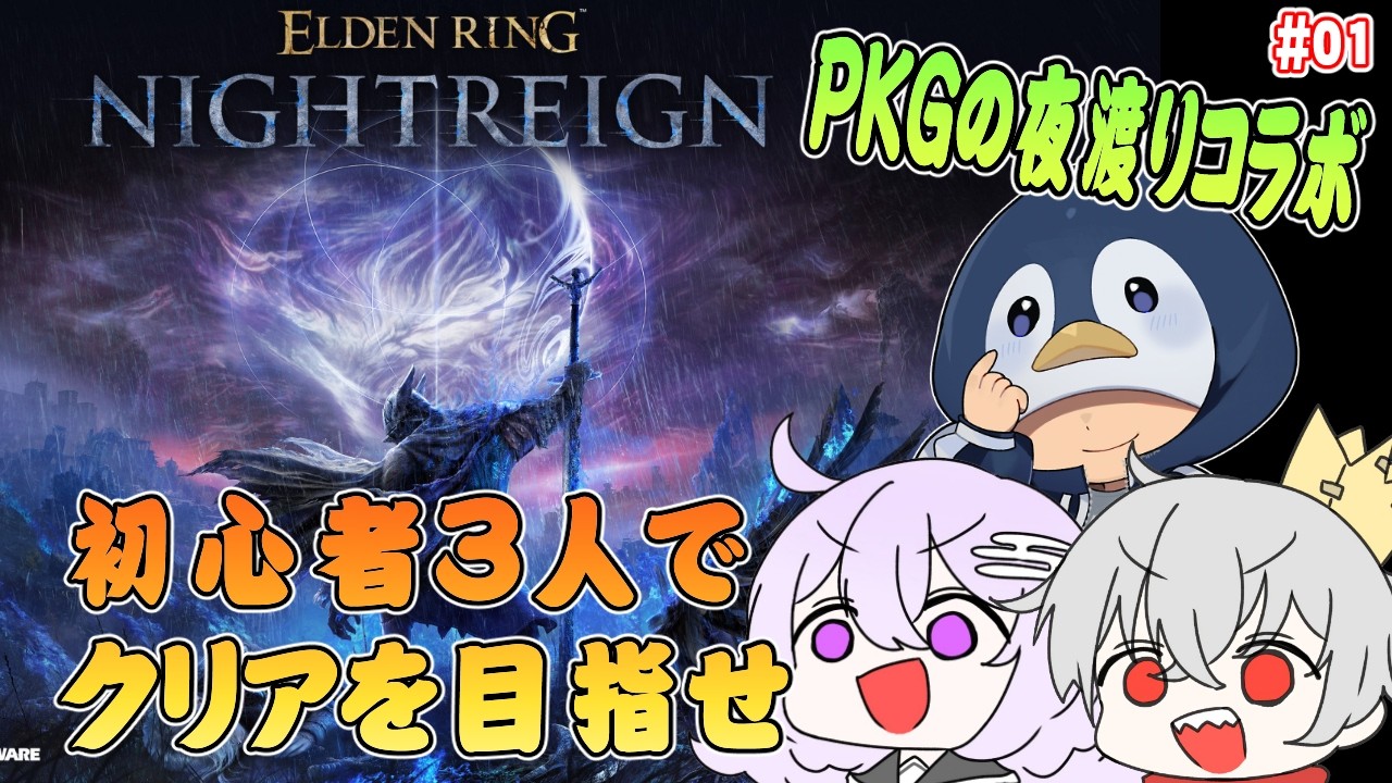 【ELDEN RING NIGHTREIGN/steam】完全初心者のナイトレインデビュー【w/PKG】