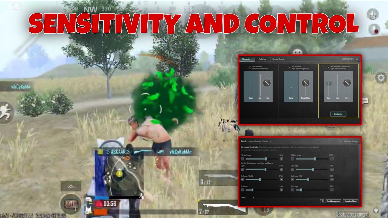 NEW UPDATE 4.2 CODE PUBG MOBILE/BGMI SENSITIVITY SETTINGS 2026 | BEST SCOPE SENSITIVITY SETTING CODE