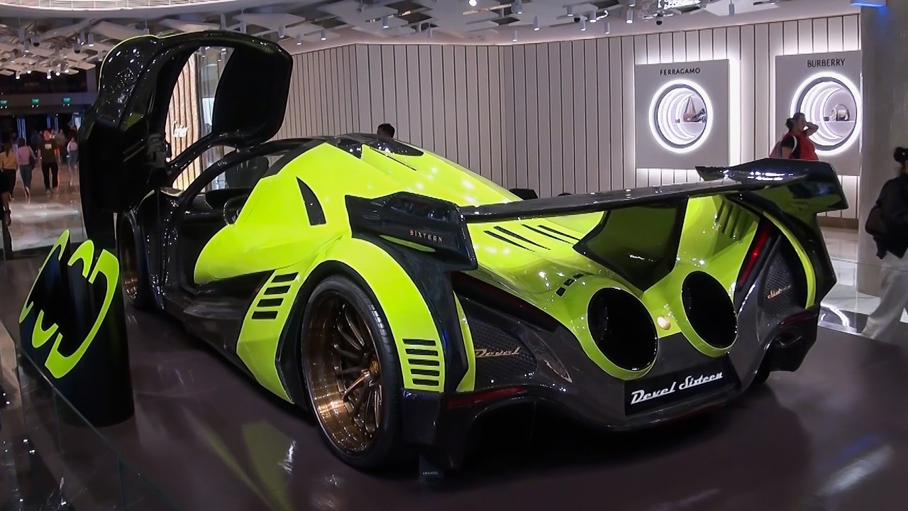 Как найти настоящий автомобиль из GTA Devel Sixteen в торговом центре! | Лучшие суперкары в Макао...
