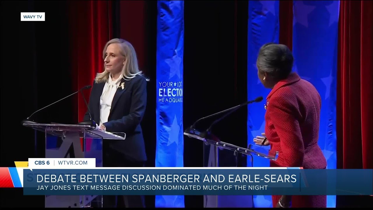 Spanberger, Earle-Sears meet on debate stage